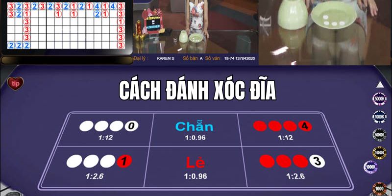 cách đánh xóc đĩa